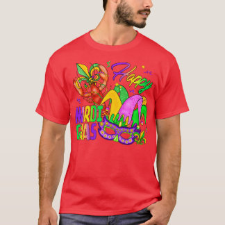 Mardi Gras Crawfish Festive Feier Für Männer An T-Shirt