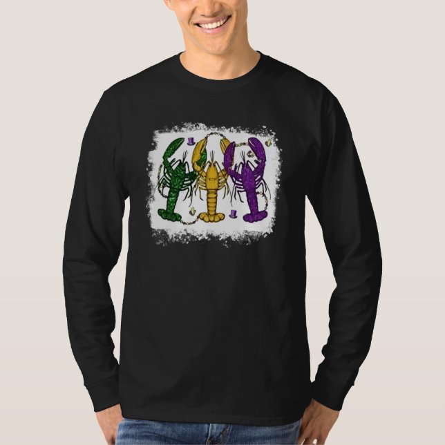 Mardi Gras Crawfish Happy Mardi Gras Matching Carn T-Shirt (Vorderseite)