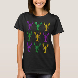 Mardi Gras Crawfish Party Parade Kostüme Männer Fr T-Shirt