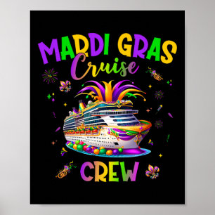 Mardi Gras Crew 2025 Ristorante La Lanchetta Poster