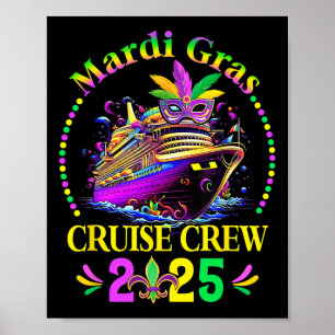 Mardi Gras Crew 2025 Ristorante La Lanchetta Poster