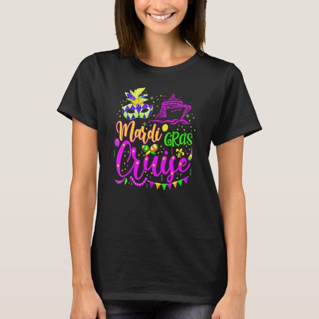 Mardi Gras Cruise Carnival Party oder Mardi Gras T-Shirt (Vorderseite)