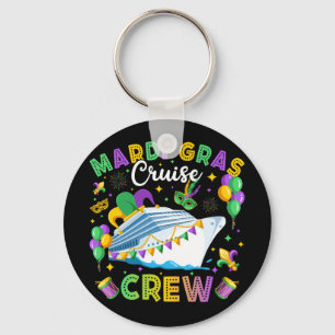 Mardi Gras Cruise Crew Matching Schlüsselanhänger