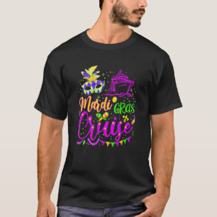 Mardi Gras Cruise Crew Schifffahrt Schifffahrt P T-Shirt