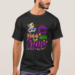 Mardi Gras Cruise Mask Party T-Shirt