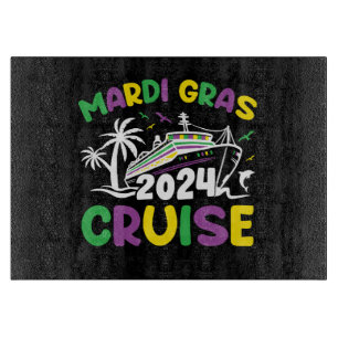 Mardi Gras Cruise Squad Schneidebrett