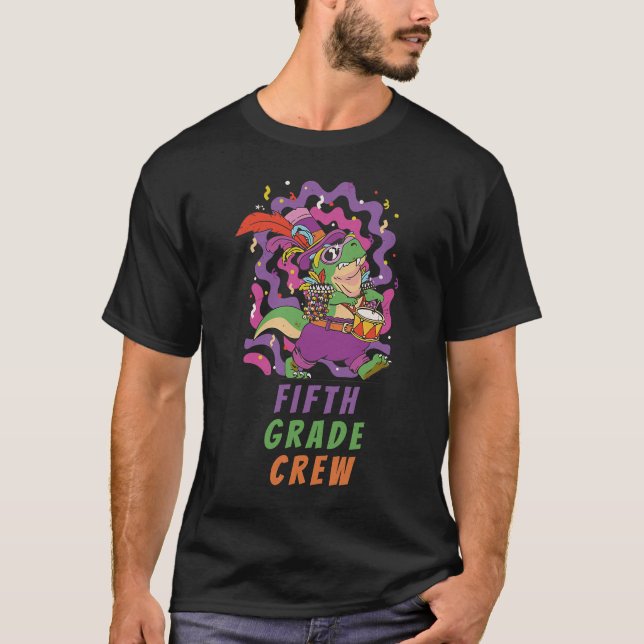 Mardi Gras D. Crew T-Shirt (Vorderseite)