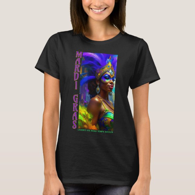Mardi Gras Dancer T-Shirt (Vorderseite)