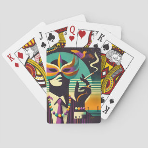 Mardi Gras der Raucher Spielkarten