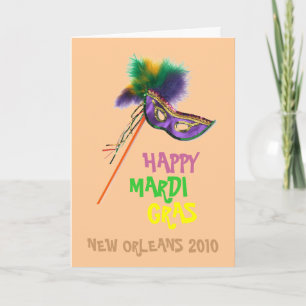 MARDI GRAS DESIGNS KARTE