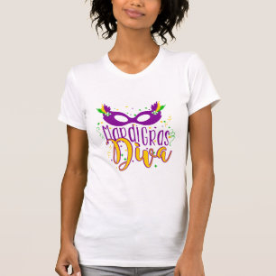Mardi Gras Diva T-Shirt