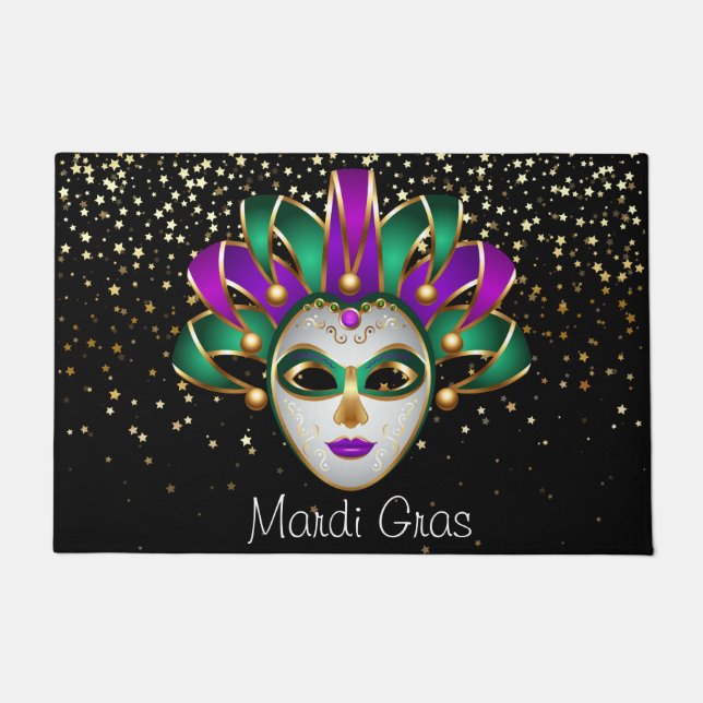 Mardi Gras Doormat Fußmatte (Vorderseite)