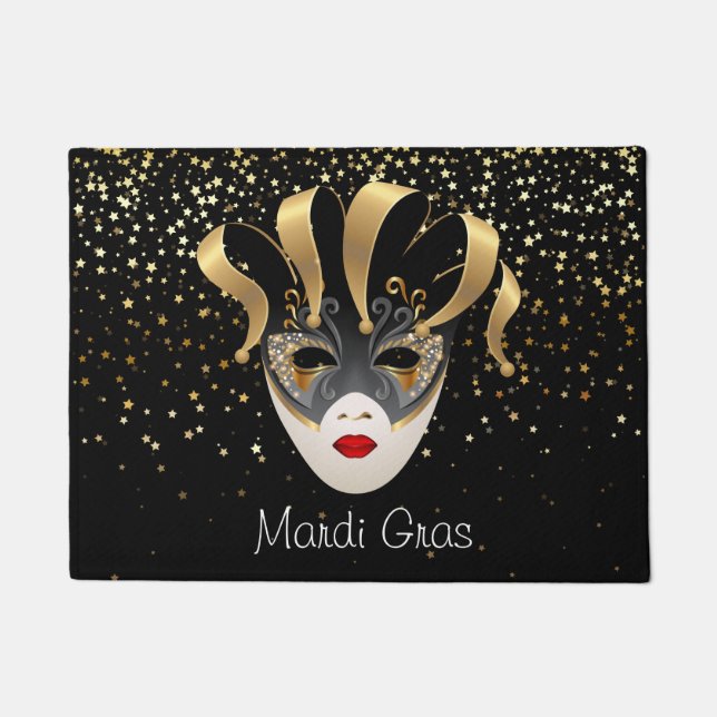 Mardi Gras Doormat Fußmatte (Vorderseite)
