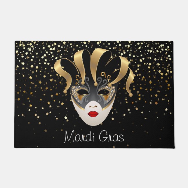 Mardi Gras Doormat Fußmatte (Vorderseite)