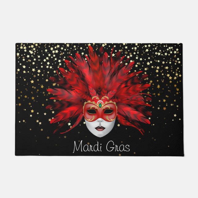 Mardi Gras Doormat Fußmatte (Vorderseite)