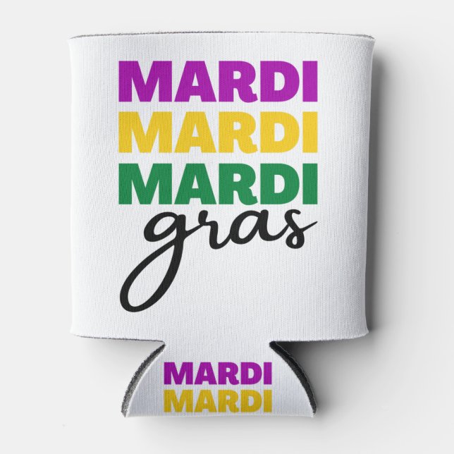 Mardi Gras Dosenkühler (Vorderseite)