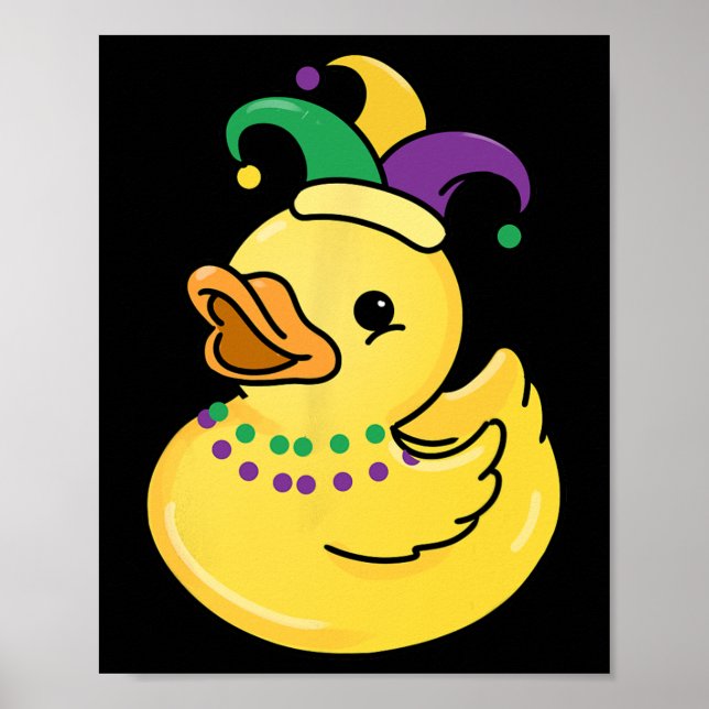 Mardi Gras Duck Poster (Vorne)