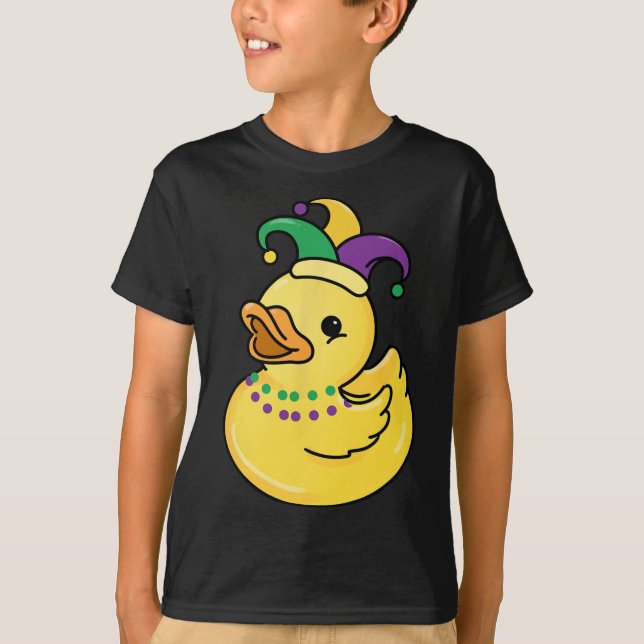 Mardi Gras Duck T-Shirt (Vorderseite)