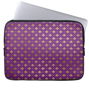 Mardi Gras Ein perfektes Wochenende in Lilie Laptopschutzhülle