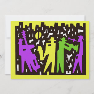 Mardi Gras Einladung