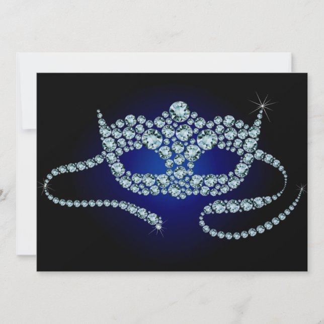 Mardi Gras Einladung - SRF (Vorderseite)