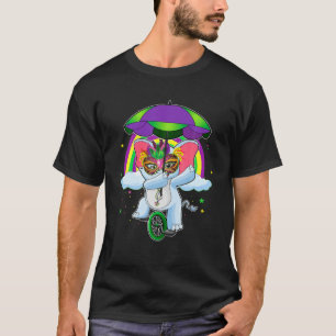 Mardi Gras Elephant Bead Decoration Shenanigans Co T-Shirt