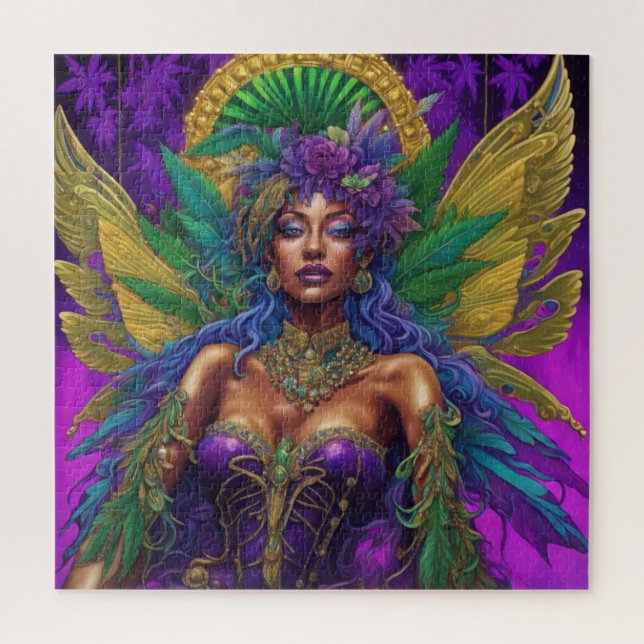 Mardi Gras Fee, Charmaine Puzzle (Vertikal)