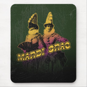 Mardi Gras-Feiernde Mousepad