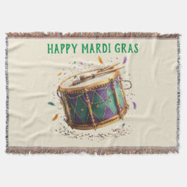 Mardi Gras Festive Drum Decke