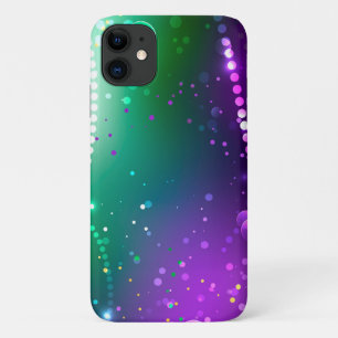 Mardi Gras Festiver Lila Hintergrund Case-Mate iPhone Hülle