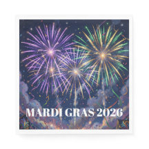 Mardi Gras Feuerwerk Personalisierte Party