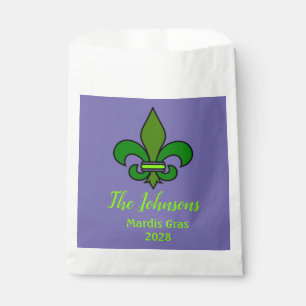 Mardi Gras Fleur de Lis Partytüten Geschenktütchen