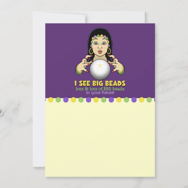 Mardi Gras Fortune Teller (Vorderseite)