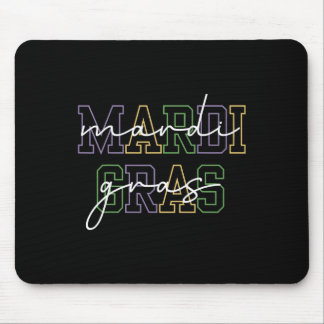 Mardi Gras Frische Pasta machen Mousepad