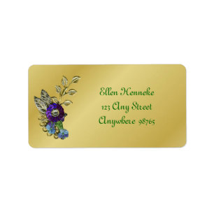 Mardi Gras Frolic Adressaufkleber