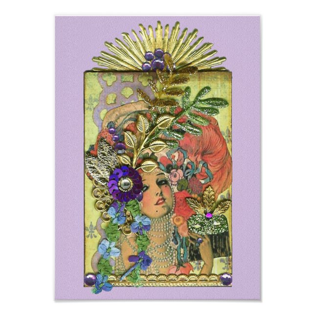 Mardi Gras Frolic Foto Print (Vorne)