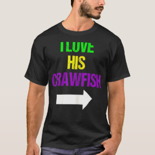 Mardi Gras Funny Masque Liebe T-Shirt