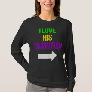 Mardi Gras Funny Masque Liebe T-Shirt