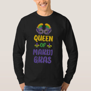 Mardi Gras für die weibliche Königin von Mardis Gr T-Shirt