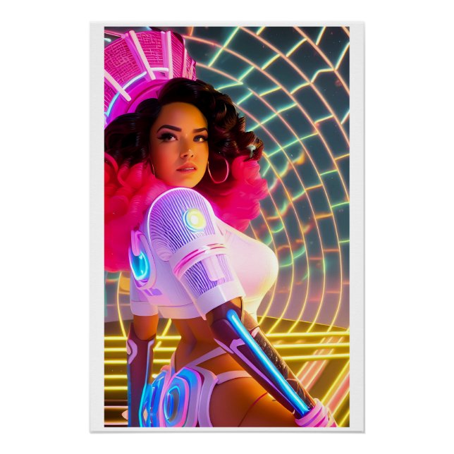 Mardi Gras Galaxy Queen Poster (Vorderseite)