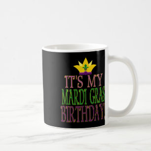 Mardi Gras Geburtstag - Lustiges Mardi Gras Party Kaffeetasse