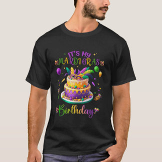 Mardi Gras Geburtstagsparty NOLA Karneval Thema T-Shirt