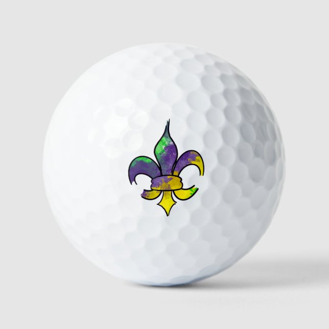 Mardi Gras Golfball (Vorderseite)