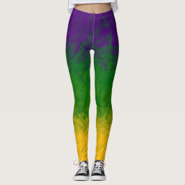 Mardi Gras Gradient Leggings