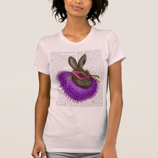 Mardi Gras Hare 2 T-Shirt (Vorderseite)