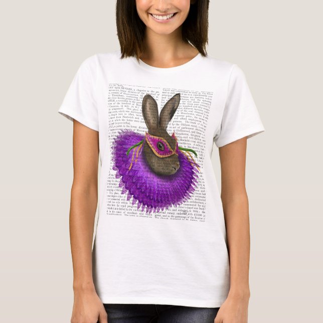 Mardi Gras Hare 2 T-Shirt (Vorderseite)