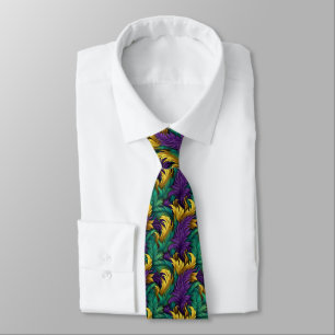 Mardi Gras Herren Krawatte