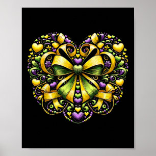 Mardi Gras Herzstück Fett Dienstag New Orleans Fra Poster