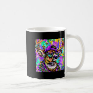 Mardi Gras Hirschbock Jagd New Orleans Camo Männer Kaffeetasse