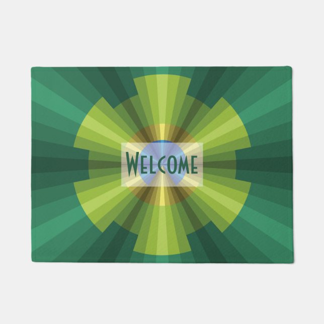 Mardi Gras Illusion Doormat Fußmatte (Vorderseite)